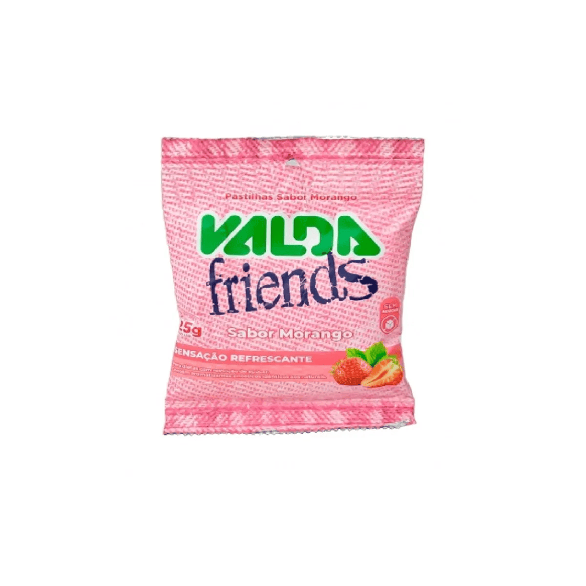Valda Friends Morango Sachê 25g - Imagem 1